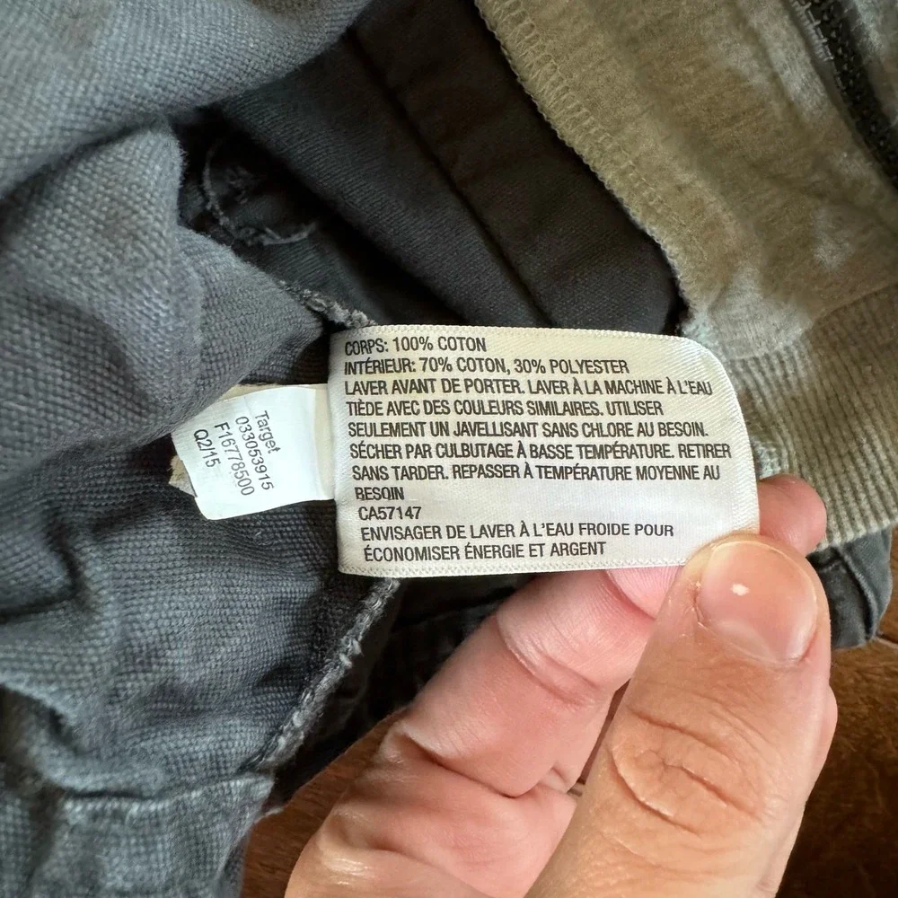 Genuine Kids Oshkosh Boys 4T Shacket‎ Jacket Sweatshirt Gray Zip Up